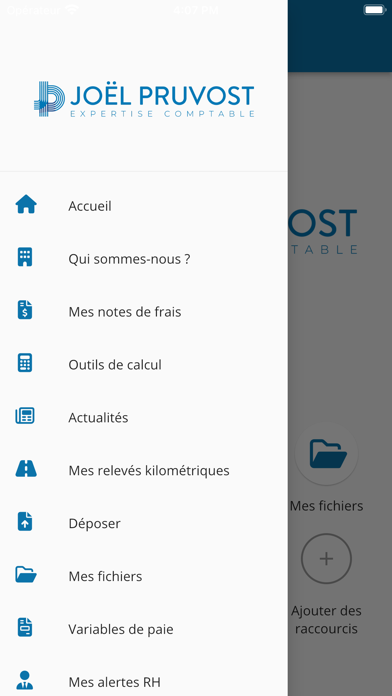 Cabinet comptable Joël Pruvost Screenshot