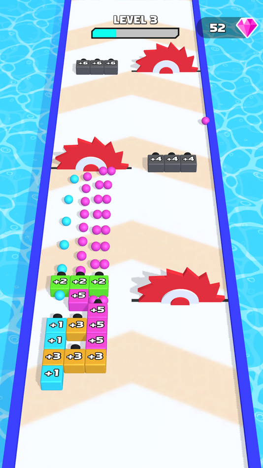 #1. Sticky Numbers 3D (iOS) By: Fun Space Limited