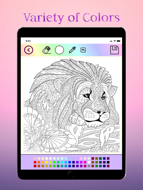 Screenshot #5 pour Coloring Book Adults Games