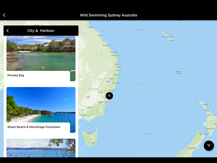 Wild Swimming Sydney Australia