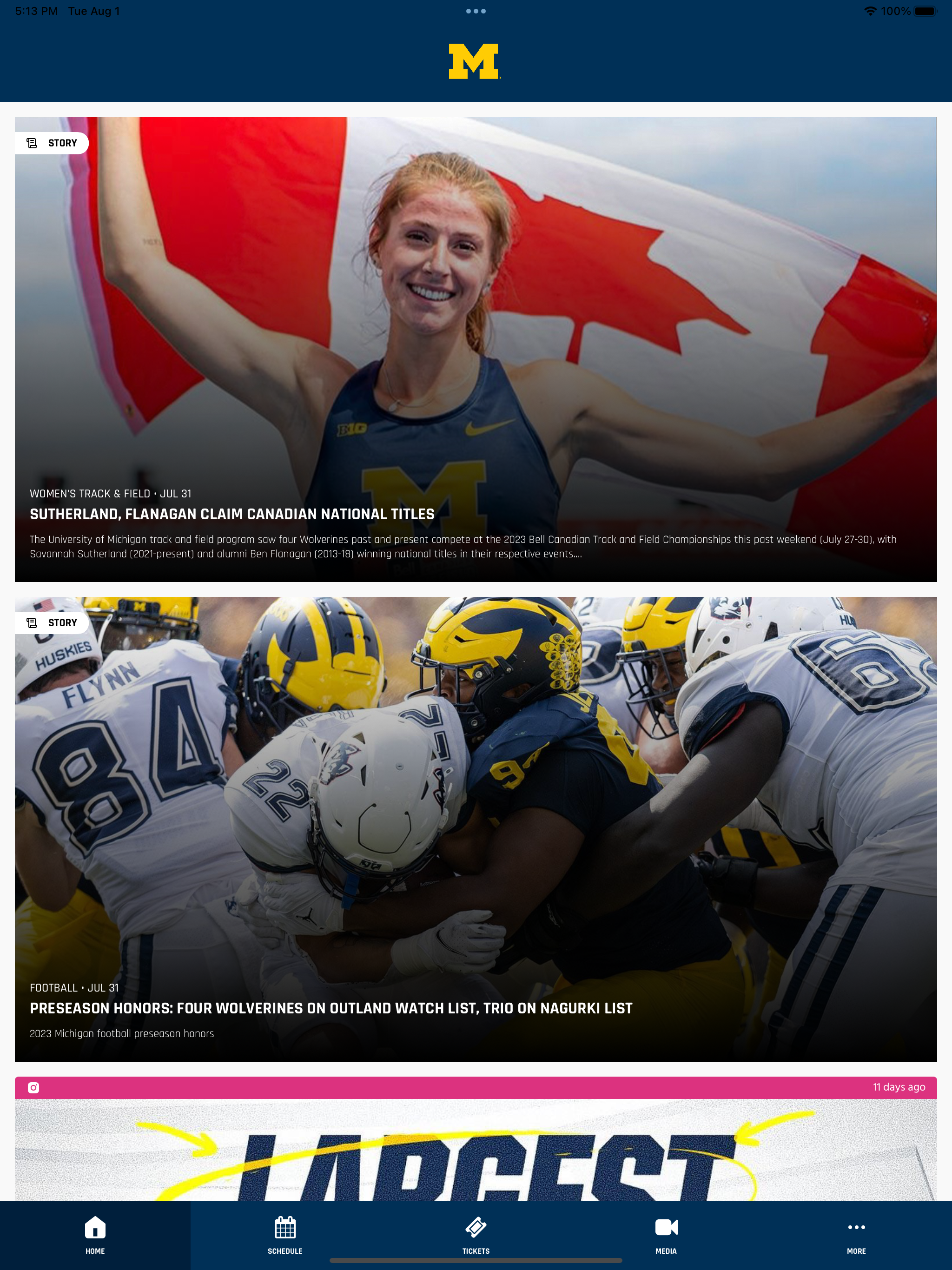 Michigan Athletics
