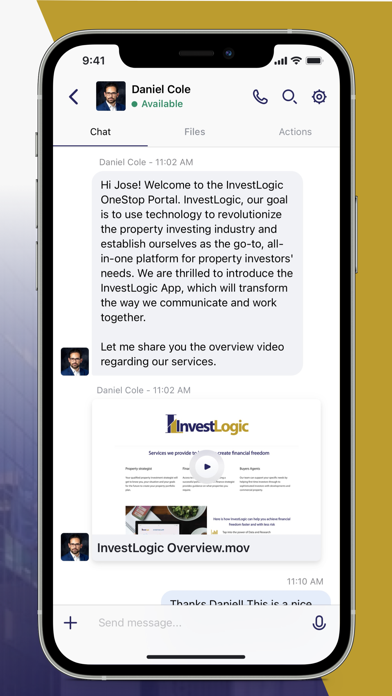 InvestLogic Member Portal Screenshot