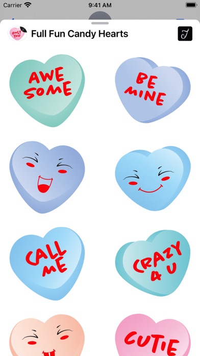Full Fun Candy Hearts Screenshot