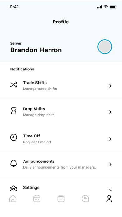 Tango Staffing Screenshot