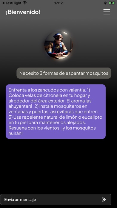 Screenshot 4 of Asistente Creativo AI App
