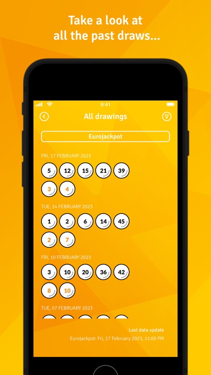 Lotto random numbers screenshot-3