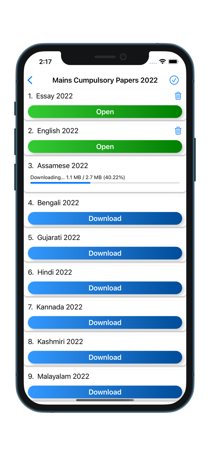All UPSC Papers Prelims and Main