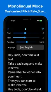 text2speach iphone screenshot 2