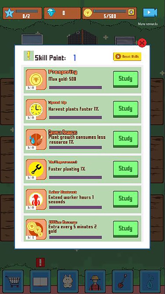 #1. Idle Farm: Happy Garden (iOS) Bởi: 7kolo