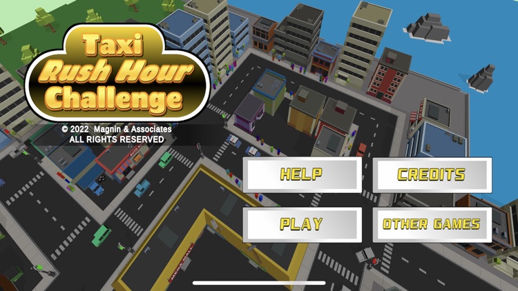 Taxi Rush Hour Challenge screenshot-0