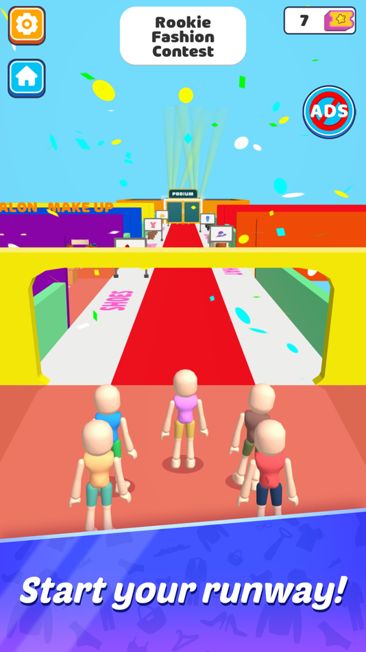 #2. Fashion Quest: Dress Up Runway (iOS) Podle: Nguyen The Ahn