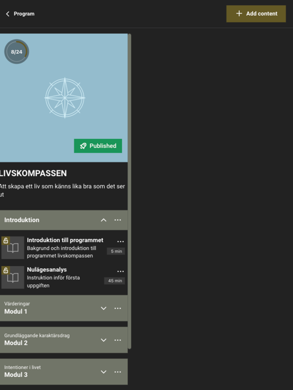 Pocketcoach Molodi app screenshot 3
