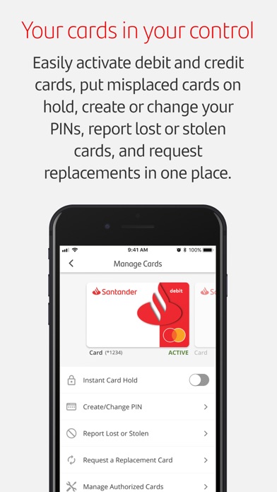 Santander Bank US Screenshot