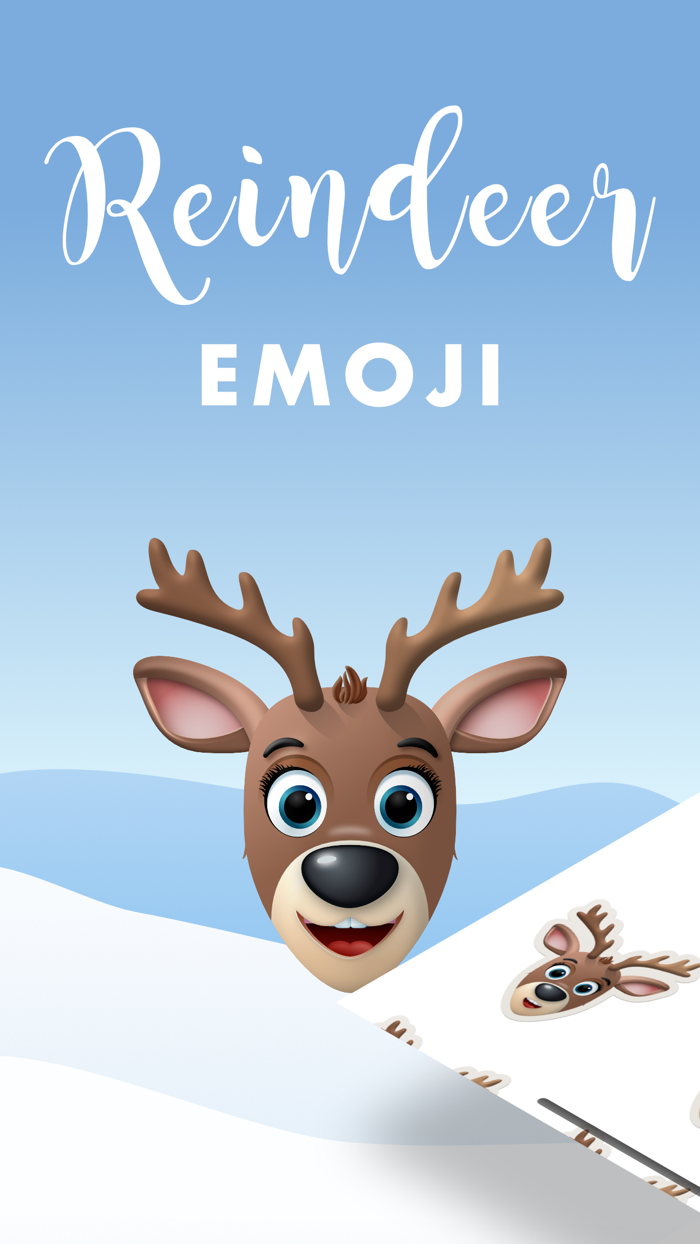 Reindeer Emoji Stickers
