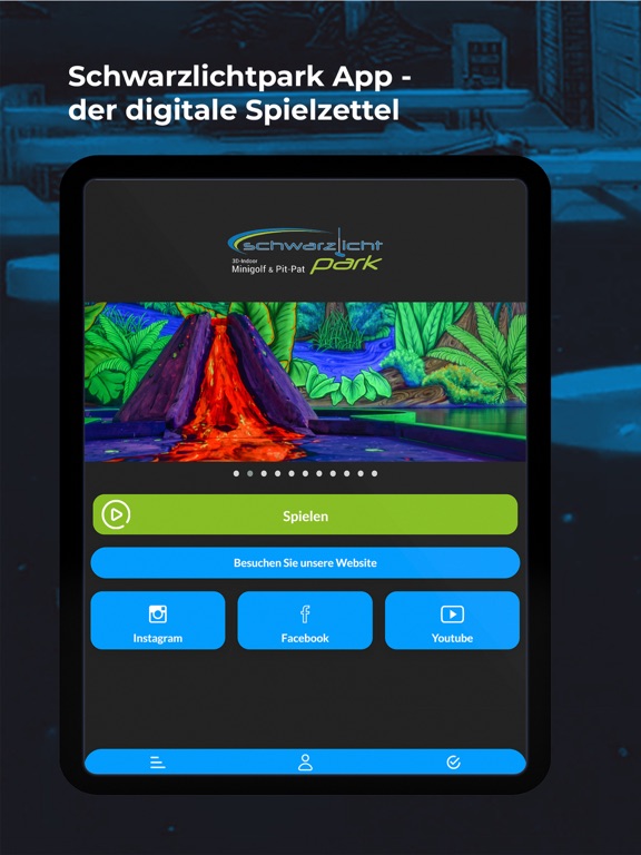 Schwarzlichtpark App