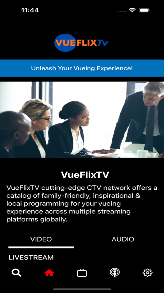 #1. VueFlix (iOS) By: TvStartup Inc.