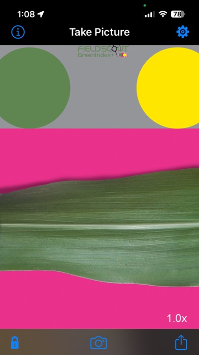 FieldScout GreenIndex+ Screenshot