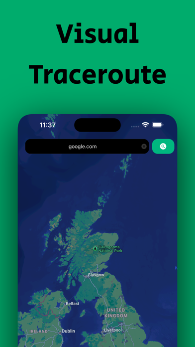 Geo Trace: Traceroute Appのおすすめ画像1