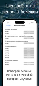 Билеты ПДД 2024 + Экзамен screenshot #4 for iPhone