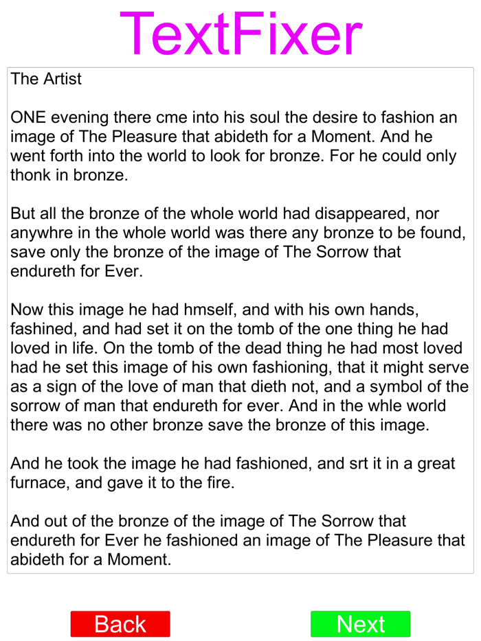 TextFixer