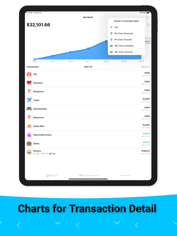 Money TrackerExpense Tracker
