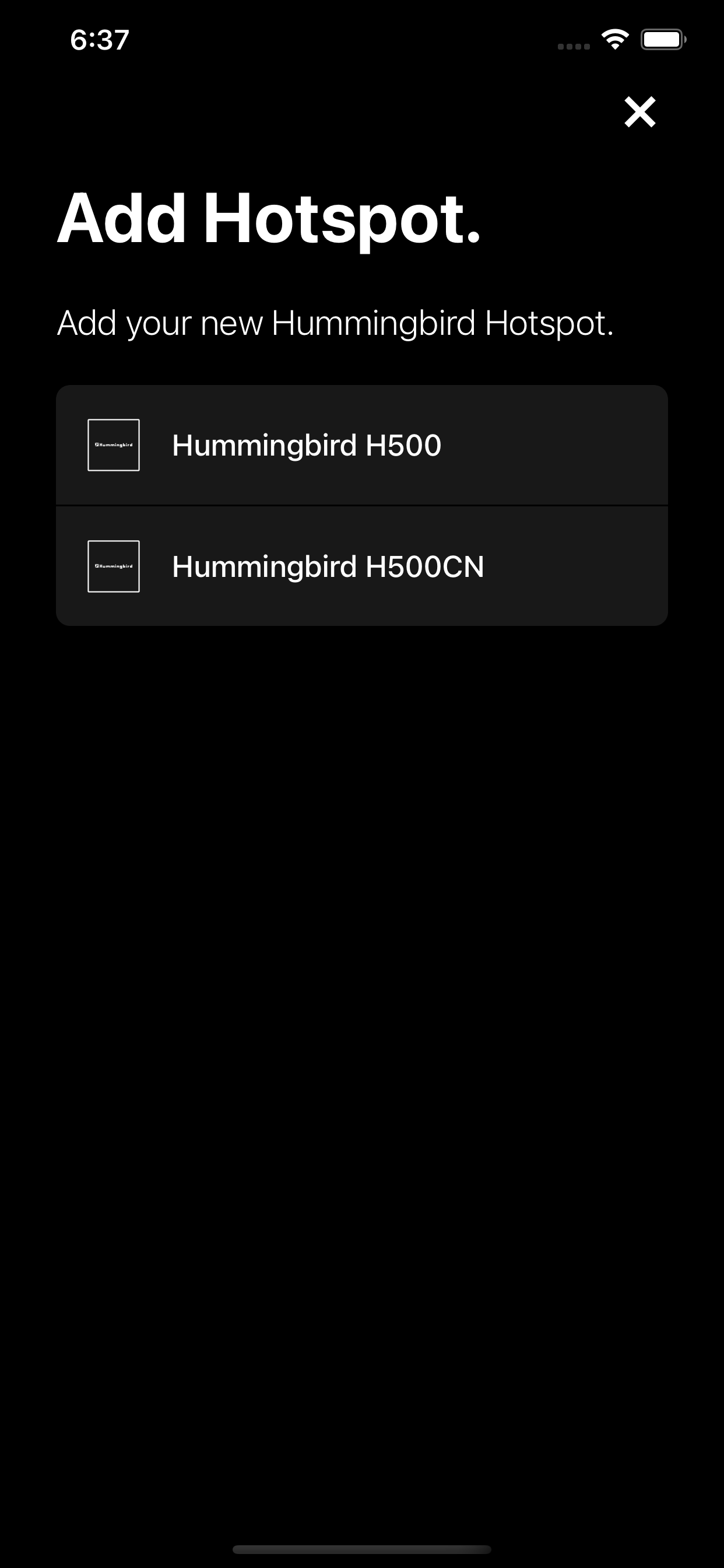 Hummingbird Hotspot