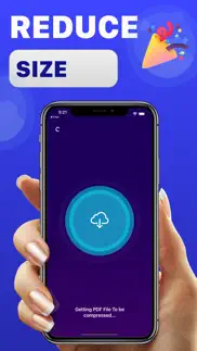pdf compressor - reduce size iphone screenshot 2