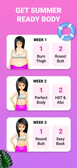 Game screenshot FitHer: Fun Workouts for Women apk