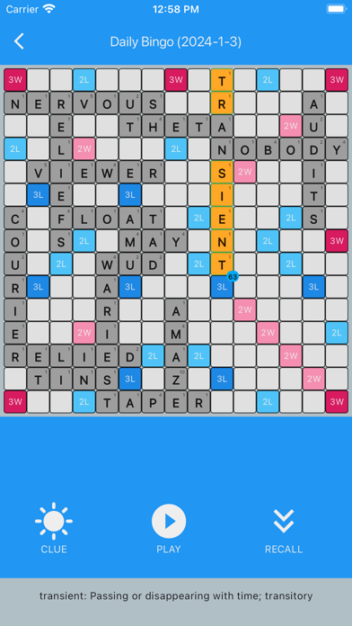 Buildn Play Solo Word Game Pro Screenshot