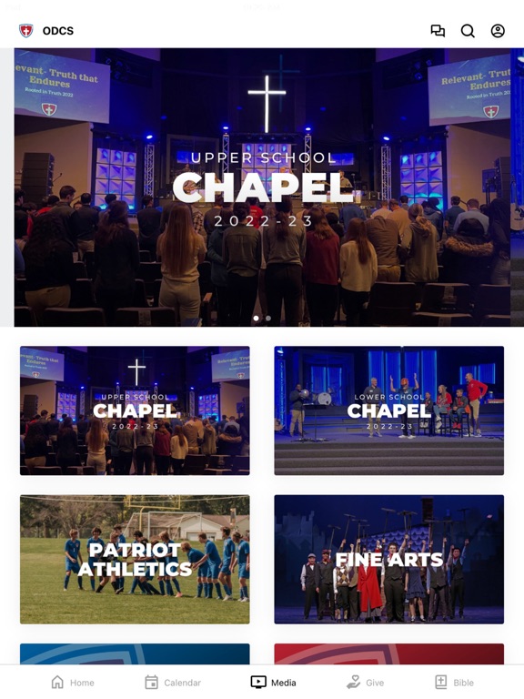 Open Door Christian Schools iPad screenshot 2 - Education app