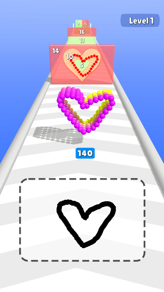 #3. Draw the Balls (iOS) 由: KARGA GAMES OYUN YAZILIM VE PAZARLAMA ANONIM SIRKETI