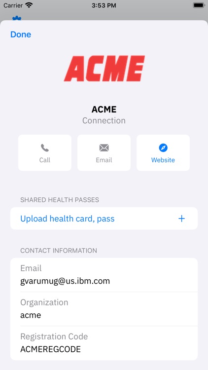 IBM Digital Health Pass Wallet screenshot-3