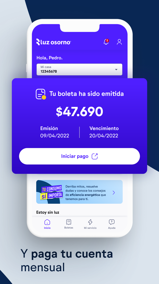 #3. Luz Osorno App (iOS) 由: Grupo Saesa