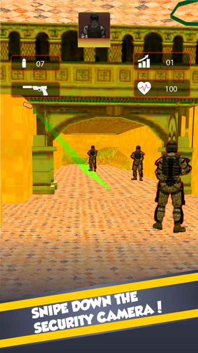 Sniper Strike Game Screenshot