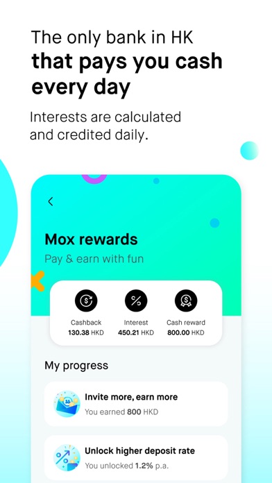 Mox Bank Screenshot