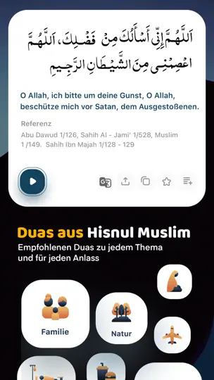 Screenshot von Muslim Mate - Azan Und Koran auf dem iPhone 6