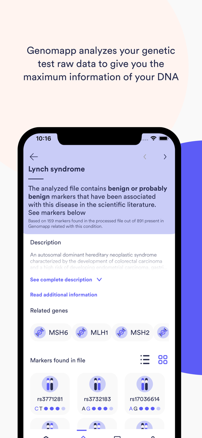 Genomapp. Healthy Ethics.