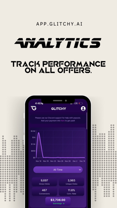 Glitchy Digital Marketing Screenshot