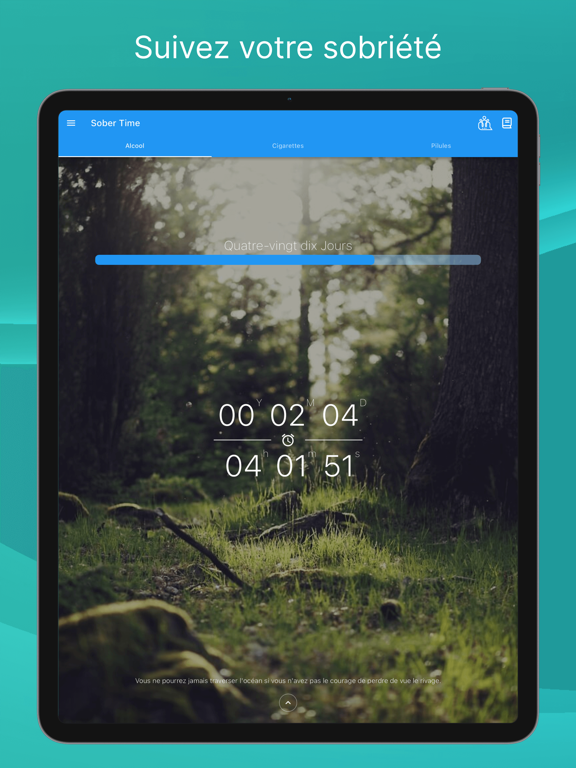 Screenshot #4 pour Sober Time - Compteur sobriété