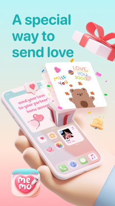 Noteit Loveit Widget - MeMO screenshot 1