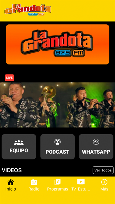 La grandota 97.5 FM Screenshot