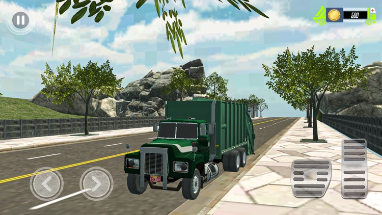 Garbage Truck 3D Simulation screenshot-3
