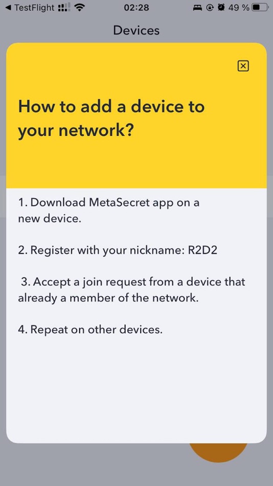 #4. MetaSecret (iOS) 由: Viacheslav Petc
