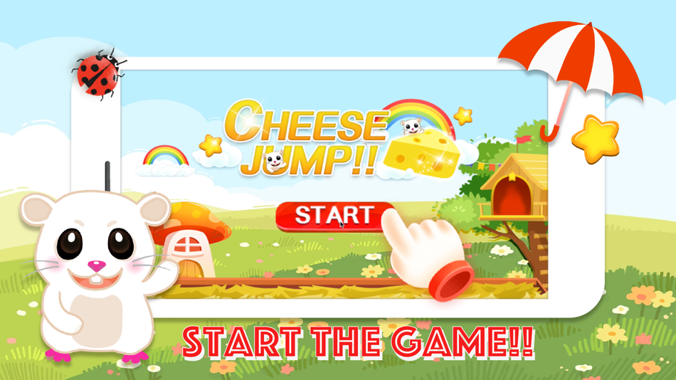 #1. Cheese Jump APP (iOS) 由: YICHENG HUANG