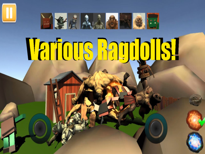 Ragdoll Monster Sandbox Plus