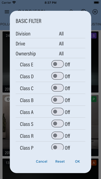 FM2023 Cars Screenshot