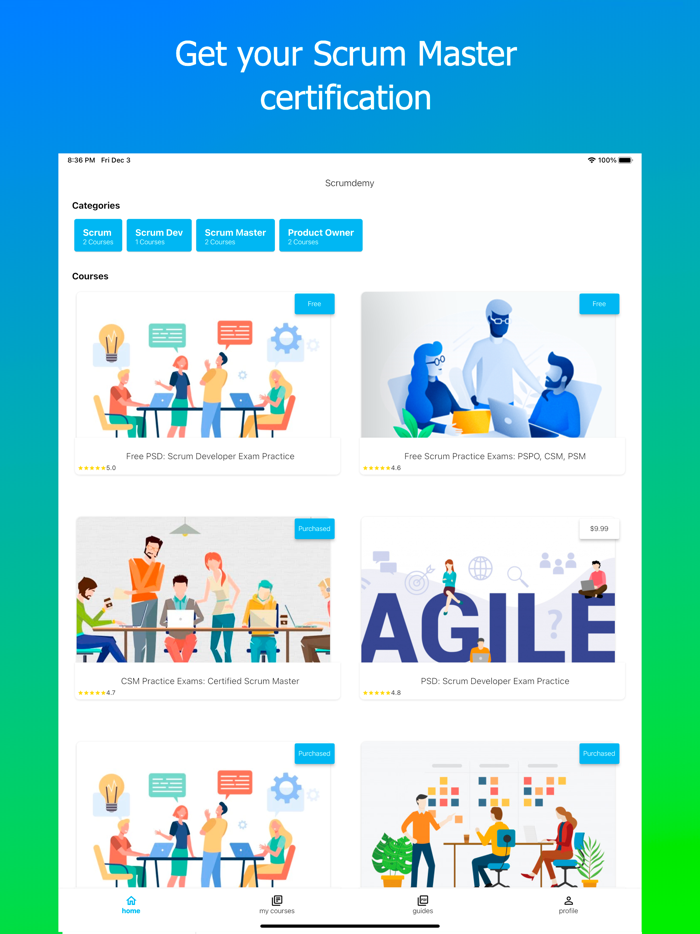 Scrumdemy - Scrum Exams