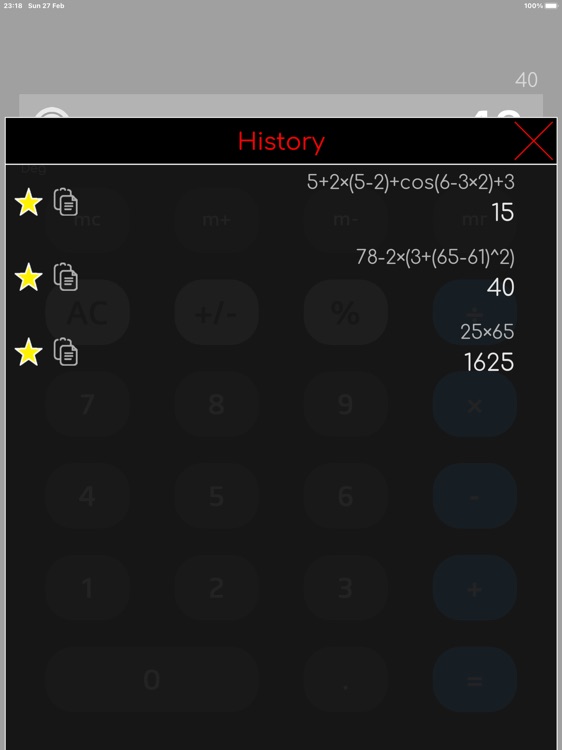 Calculator Pro 100% screenshot-3
