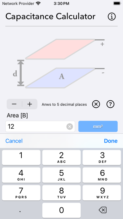 Capacitance Calculatorのおすすめ画像3