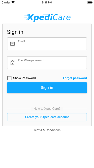 XpediCare Urgent Care Screenshot